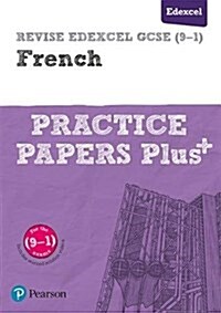 Pearson REVISE Edexcel GCSE (9-1) French Practice Papers Plus : for home learning, 2021 assessments and 2022 exams (Paperback)