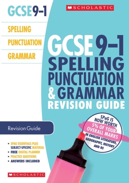 Spelling, Punctuation and Grammar Revision Guide for All Boards (Paperback)