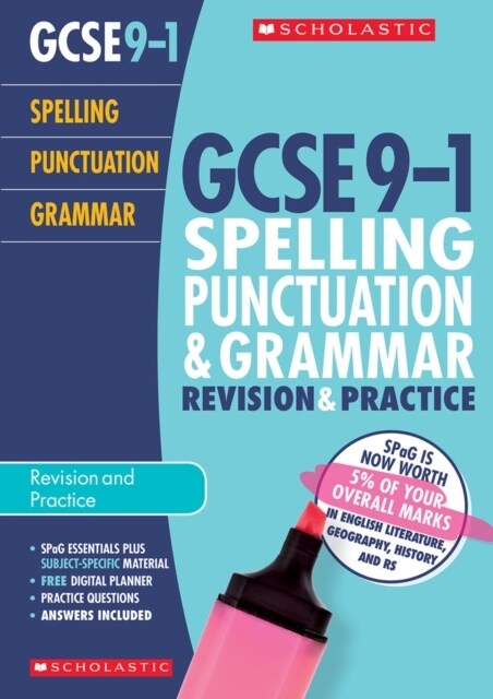 Spelling, Punctuation and Grammar Revision and Practice Book for All Boards (Paperback)