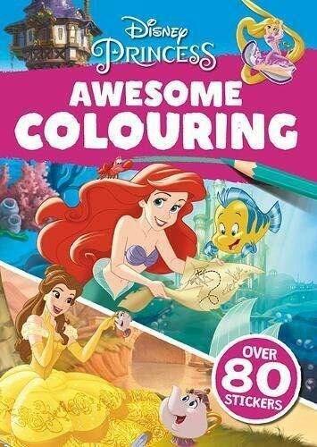 PRINCESS: Awesome Colouring (Paperback)