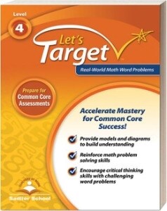Lets Target- Real World Math Word Problems 4 Workbook (Paperback)