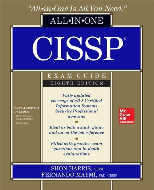 Cissp All-In-One Exam Guide, Eighth Edition (Paperback, 8)