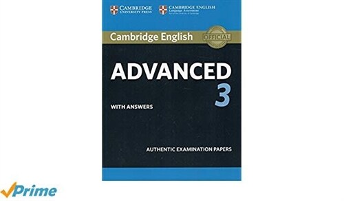 Cambridge English Advanced 3 Students Book with Answers (Paperback)
