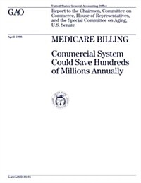Aimd-98-91 Medicare Billing: Commercial System Could Save Hundreds of Millions Annually (Paperback)