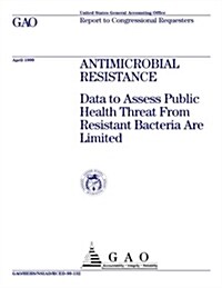 Antimicrobial Resistance: Data to Assess Public Health Threat from Resistant Bacteria Are Limited (Paperback)