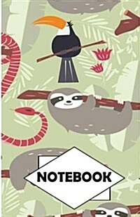 Notebook: Dot-Grid, Graph, Lined, Blank Paper: Slots 3: Small Pocket diary 110 pages, 5.5 x 8.5 (Paperback)