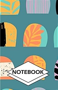 Notebook: Oval 1: Small Pocket Diary, Lined pages (Composition Book Journal) (5.5 x 8.5) (Paperback)