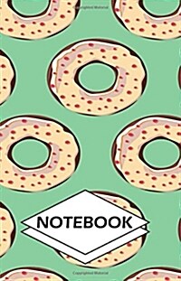 Notebook: Donuts 4: Small Pocket Diary, Lined pages (Composition Book Journal) (5.5 x 8.5) (Paperback)