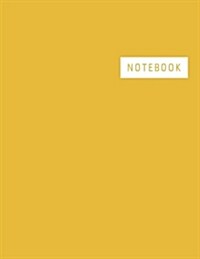 Notebook: Large (8.5 X 11 Inches): Blank Notebook 100 Pages, Unlined Notebook Journal (Paperback)