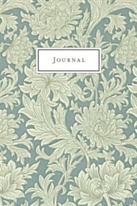Journal: Vintage Floral Design - Journal, Notebook, Diary (College Ruled) (Paperback)
