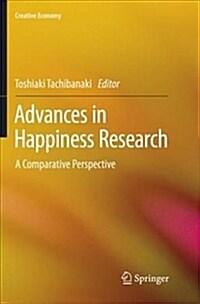 Advances in Happiness Research: A Comparative Perspective (Paperback)