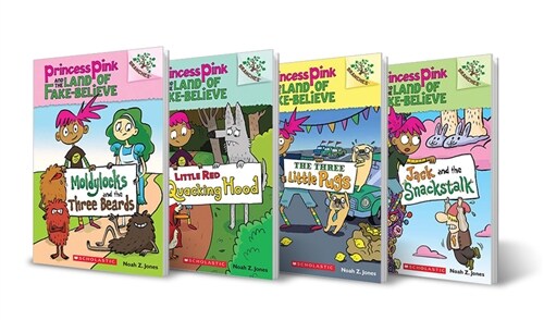 Princess Pink Book 4종 세트 (4 paperbacks)