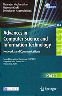 Advances in Computer Science and Information Technology. Networks and Communications: Second International Conference, Ccsit 2012, Bangalore, India, J (Paperback, 2012)