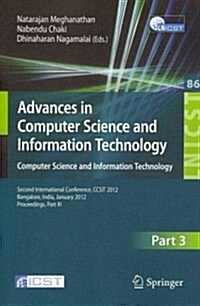 Advances in Computer Science and Information Technology. Computer Science and Information Technology: Second International Conference, Ccsit 2012, Ban (Paperback, 2012)