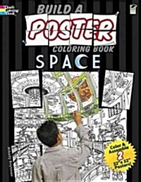 Build a Poster Coloring Book Space (Paperback)