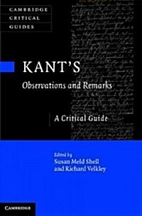 Kants Observations and Remarks : A Critical Guide (Hardcover)