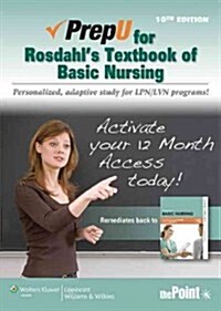 Prepu for Rosdahls Textbook of Basic Nursing (Hardcover, 10, Tenth, Stand Al)
