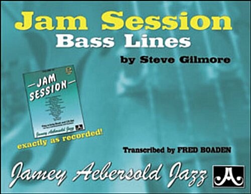 Jam Session -- Bass Lines: Transcribed from Volume 34 Jam Session (Paperback)
