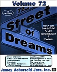 Jamey Aebersold Jazz -- Street of Dreams, Vol 72: Book & CD (Paperback)