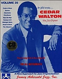 Jamey Aebersold Jazz -- Cedar Walton, Vol 35: Book & Online Audio (Paperback)