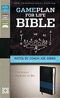 Game Plan for Life Bible-NIV: Notes by Joe Gibbs (Imitation Leather)