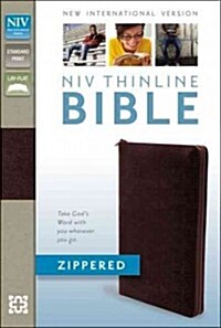 Thinline Bible-NIV-Zipper (Bonded Leather)