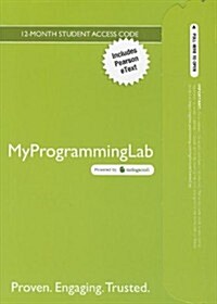 Introduction to Java Programming MyProgrammingLab Access Code (Pass Code, 9th, Student)