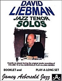 David Liebman Tenor Solos (Paperback, Compact Disc)