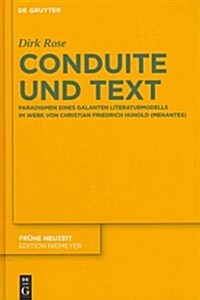 Conduite Und Text (Hardcover)