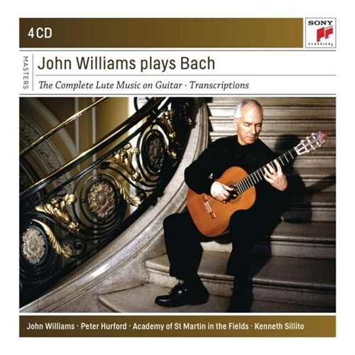 [수입] 존 윌리암스가 연주하는 바흐 (4CD)