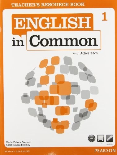 [중고] English in Common 1: Teacher‘s Resource Book (Paperback + ActiveTeach CD)