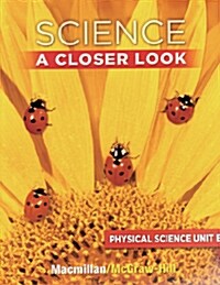 [중고] McGraw-Hill Science A Closer Look 2011 Grade 1 Unit E (Student Book + Workbook + CD)