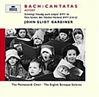 [수입] John Eliot Gardiner - 바흐 : 대림절 칸타타 (Bach : Cantatas BWV36, 61, 62)(CD)
