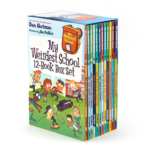 [중고] My Weirdest School 12-Book Box Set: Books 1-12 (Paperback)