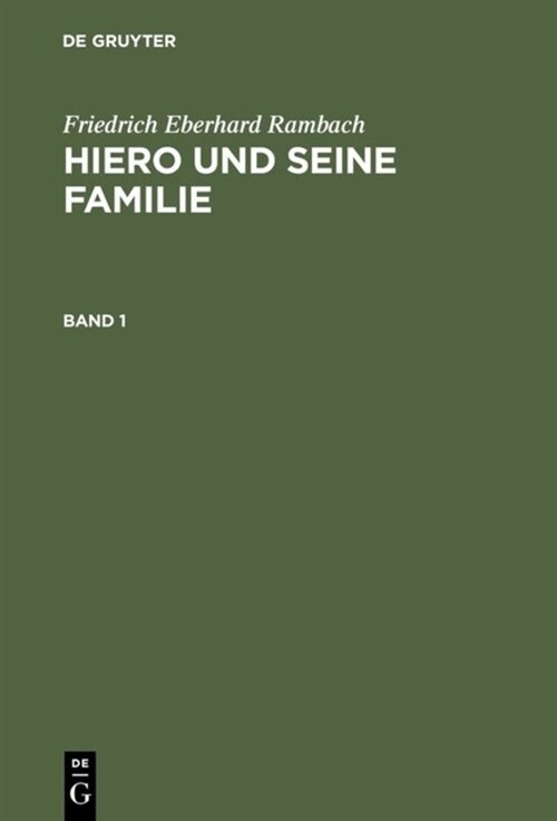 Hiero Und Seine Familie (Hardcover)