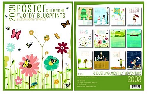Jordy Blueprints Poster 2010 Calendar (Paperback)
