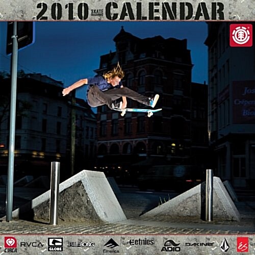 Skateboarding 2010 Calendar (Paperback, Wall)