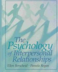 The psychology of interpersonal relationships
