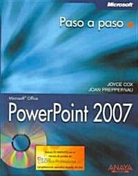 Powerpoint 2007 Paso a Paso/ Microsoft Office Powerpoint 2007 Step by Step (Paperback, CD-ROM)