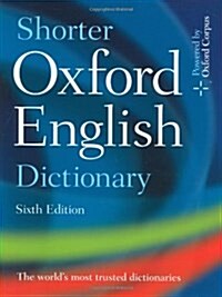 Shorter Oxford English Dictionary [With CDROM] (Hardcover, 6)