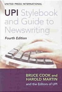 UPI Stylebook and Guide to Newswriting (Paperback, 4)