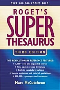 Rogets Superthesaurus (Paperback, 3rd)