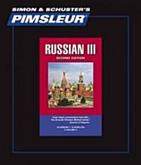 Pimsleur Russian Level 3 CD: Learn to Speak and Understand Russian with Pimsleur Language Programsvolume 3 (Audio CD, 2)