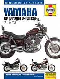 Yamaha XV Virago V-twins Service and Repair Manual : 1981 to 2003 (Hardcover, 5 Rev ed)