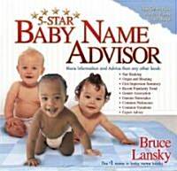 5-Star Baby Name Advisor (Paperback)