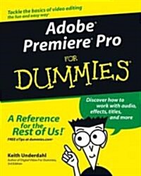 Adobe Premiere Pro for Dummies (Paperback)