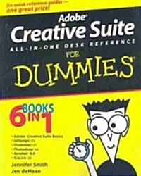 Adobe Creative Suite All-In-One Desk Reference for Dummies (Paperback)