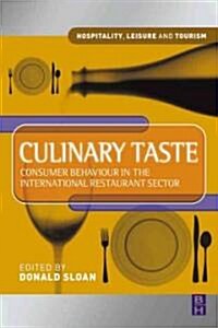 Culinary Taste (Paperback)