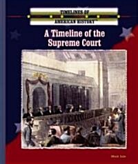 A Timeline of the Supreme Court (Library Binding)