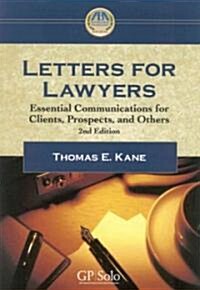 Letters for Lawyers (Paperback, CD-ROM, 2nd)
